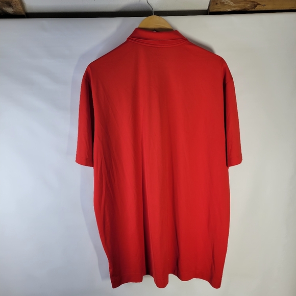 Nike Golf Dri-Fit Polo KC Chiefs/Community America Credit Union Size XL Red - Picture 5 of 6